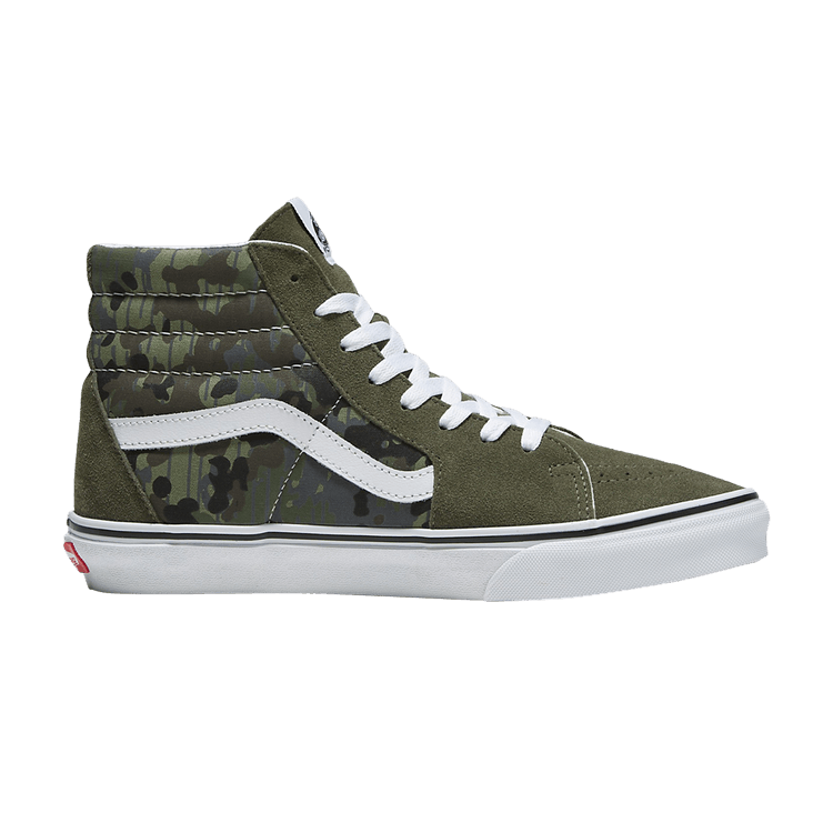 Vans Sk8-Hi 'Rain Camo Green' — Rain Camo Green/Multi