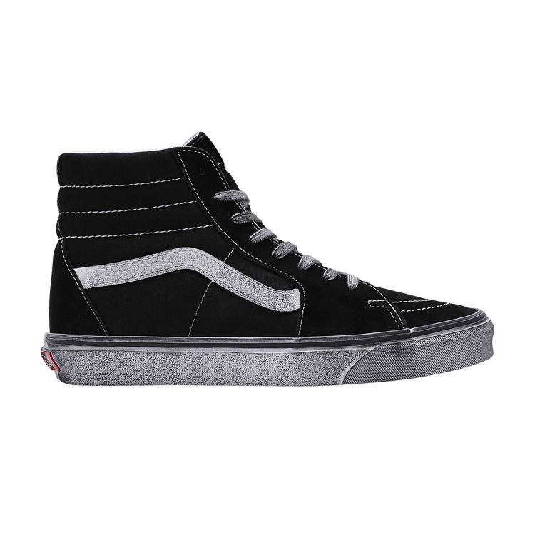 Vans Sk8-Hi 'Stressed - Black' — Black/White