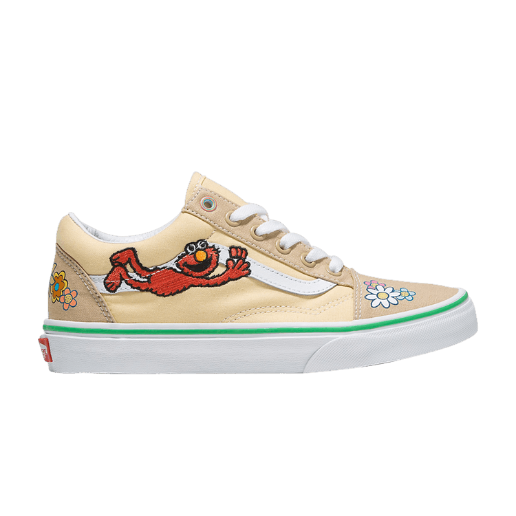 Sesame Street x Vans Old Skool 'Elmo' — Natural