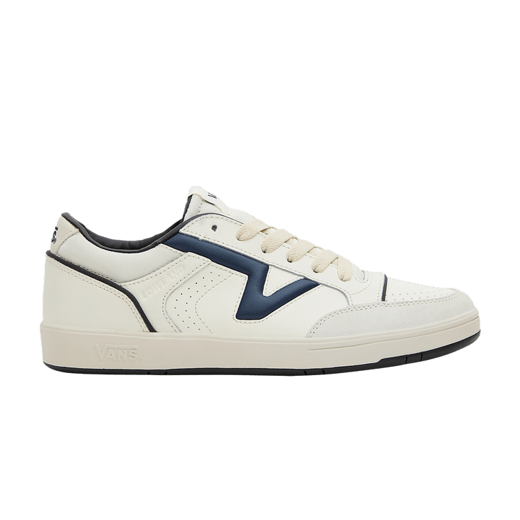 Vans Lowland CC JMP R 'Vintage Leather - Marshmallow Dress Blues' — Marshmallow/Dress Blues
