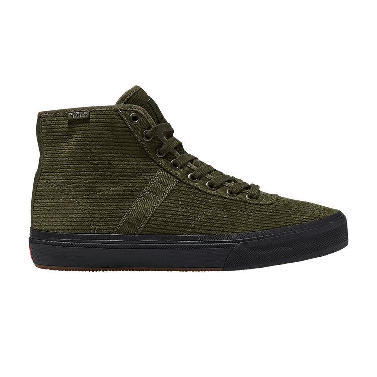 Vans Skate Gilbert Crockett High 'Deconstructed - Olive Corduroy' — Olive/Black