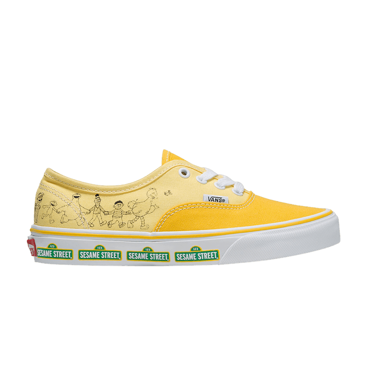 Sesame Street x Vans Authentic 'Sesame Street Family' — Yellow