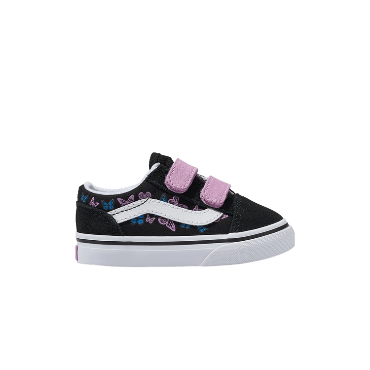Vans Old Skool V Toddler 'Butterfly Kisses' — Butterfly Kisses Black/Multi