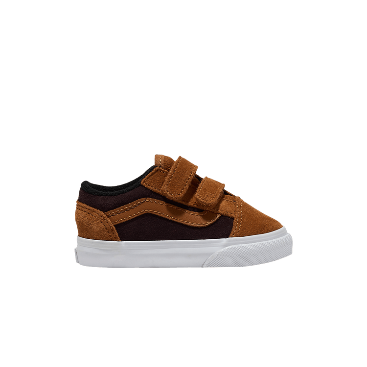 Vans Old Skool V Toddler 'Glazed Ginger Brown' — Glazed Ginger Brown
