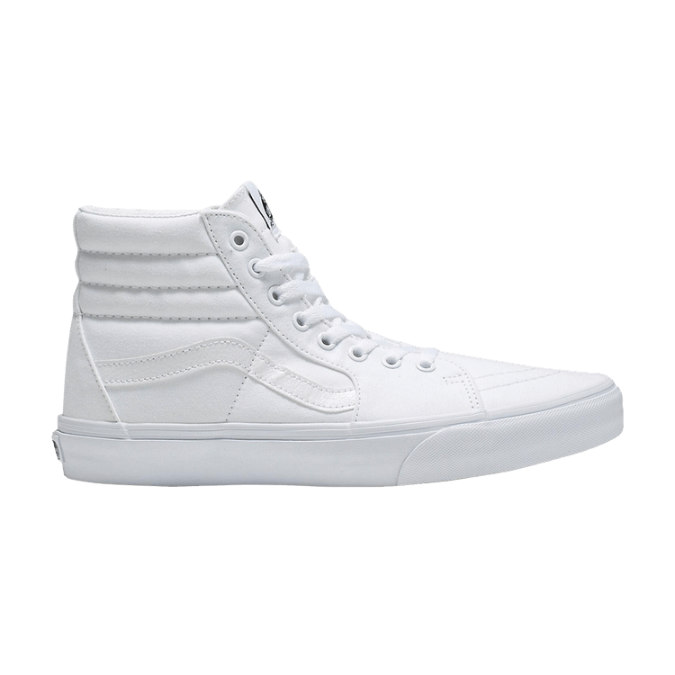 Vans Sk8-Hi Wide 'Canvas - True White' — True White