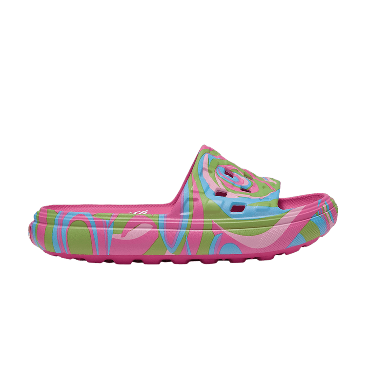 Vans Barbie x Slide-On VR3Cush 'Swirl Print' — Trippy Multi