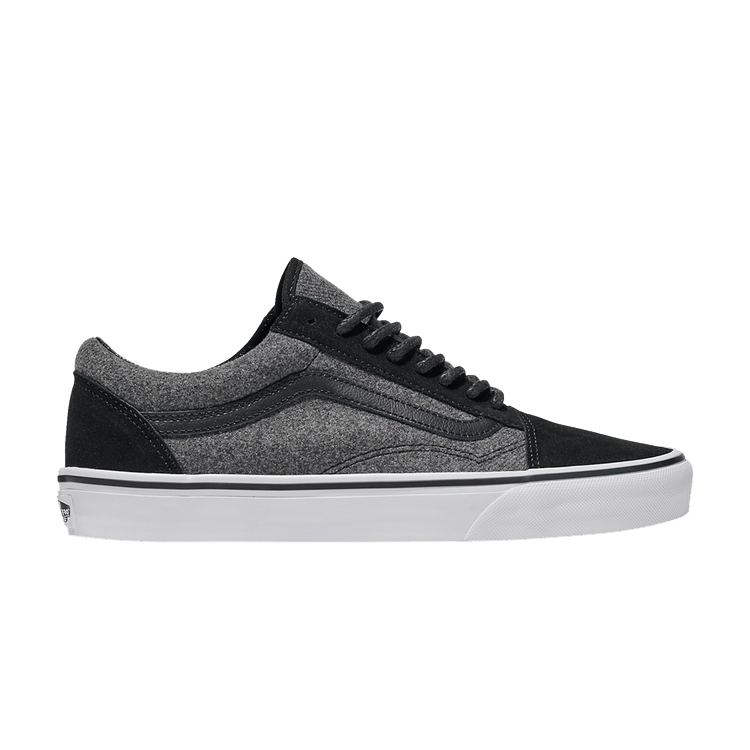 Vans Old Skool 'Wool Grey' — Black/Grey