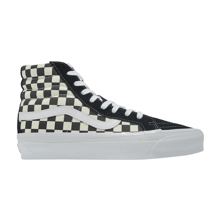 Vans Sk8-Hi Reissue 38 'Checkerboard - Black Off White' — Black/Off White