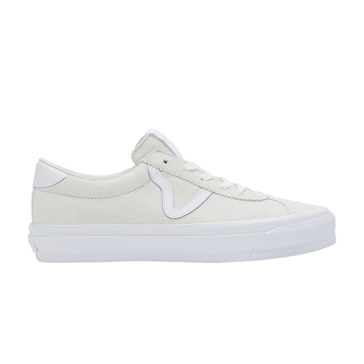 Vans Sport 73 LX 'Pig Suede - Triple White' — White/White