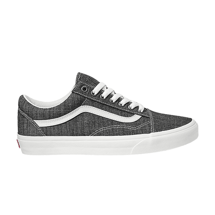 Vans Old Skool 'Threaded Denim - Black White' — Black/White