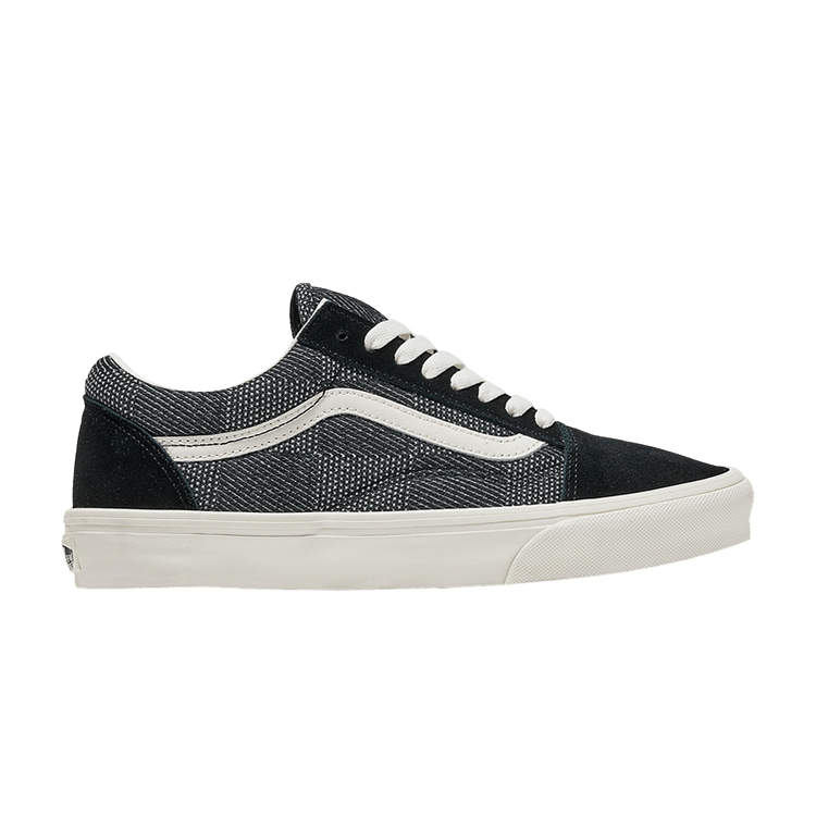 Vans Old Skool 'Checkerboard Denim - Black' — Denim Check Black