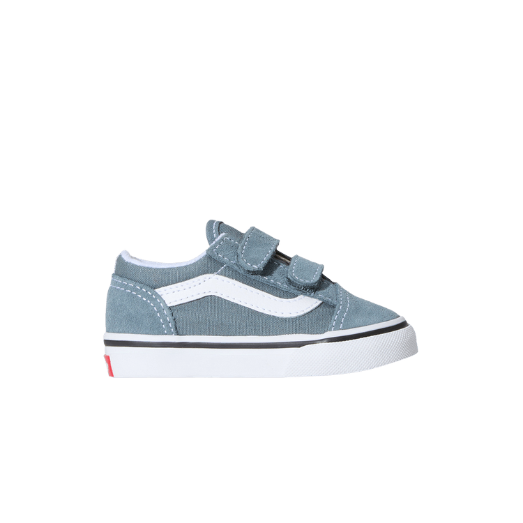 Vans Old Skool V Toddler 'Stormy Weather Blue' — Stormy Weather Blue