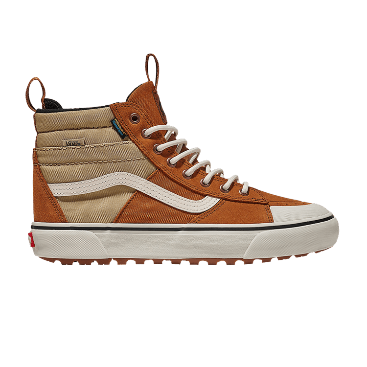 Vans Sk8-Hi Waterproof MTE 'Glazed Ginger Brown' — Glazed Ginger Brown/Marshmallow White