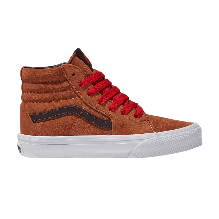 Vans Sk8-Hi Kids 'Glazed Ginger Brown' — Glazed Ginger Brown
