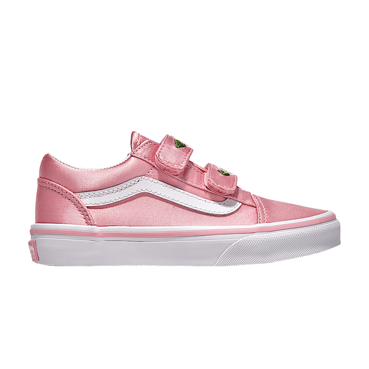 Vans Old Skool V Kids 'Rose Pink Satin' — Rose Pink