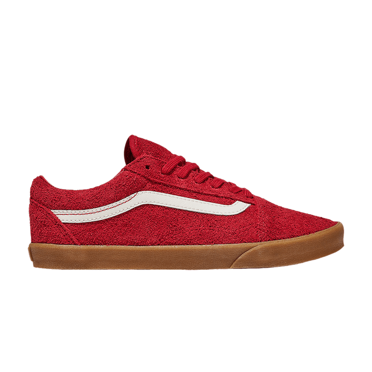 Vans Old Skool Lowpro 'Red Gum' — Red/Gum Brown