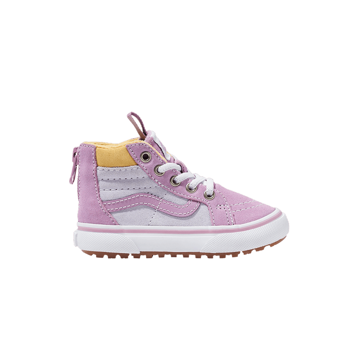 Vans Sk8-Hi Zip MTE Toddler 'Insulated - Purple White' — Multi-Color/True White