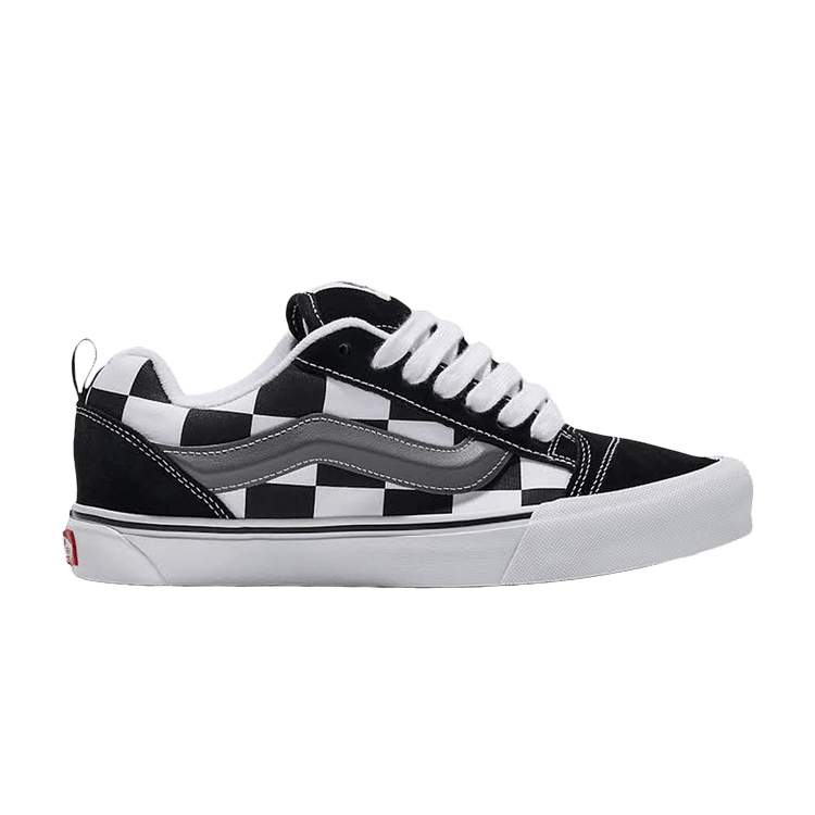 Vans Knu Skool 'Checkerboard Black White' — Black/White