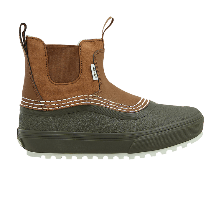 Hana Beaman x Vans Standard Chelsea Mid Waterproof MTE 'Brown Green' — Brown/Green