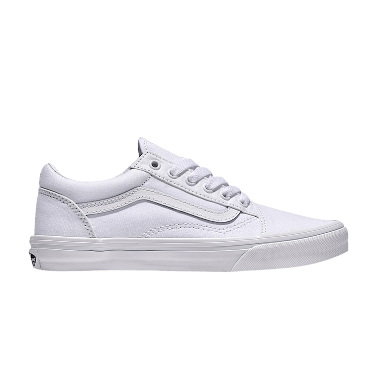Vans Old Skool Kids 'True White' — True White