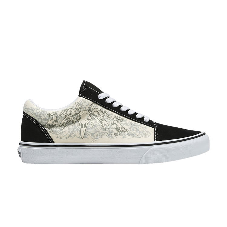 Vans Old Skool 'Raven Skull' — Raven Skull/Black/True White