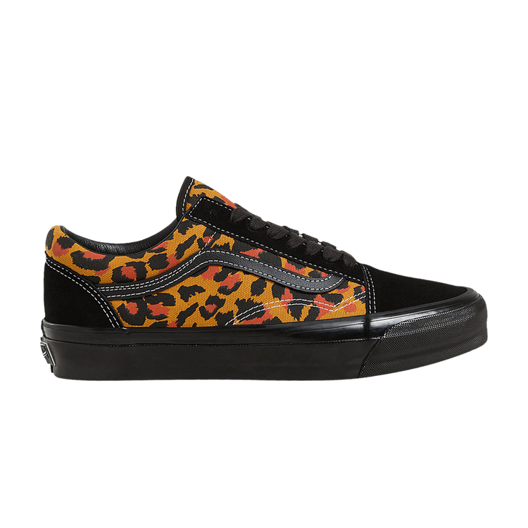 Vans Old Skool 36 'Orange Leopard' — Leopard/Black