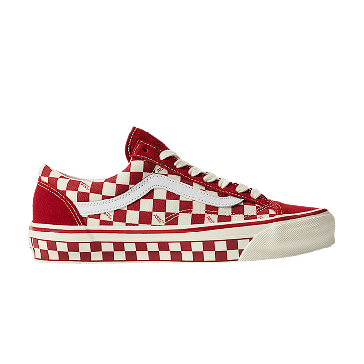 Vans Premium Old Skool 36 'Checkerboard - Chili Pepper Red' — Chili Pepper Red/White