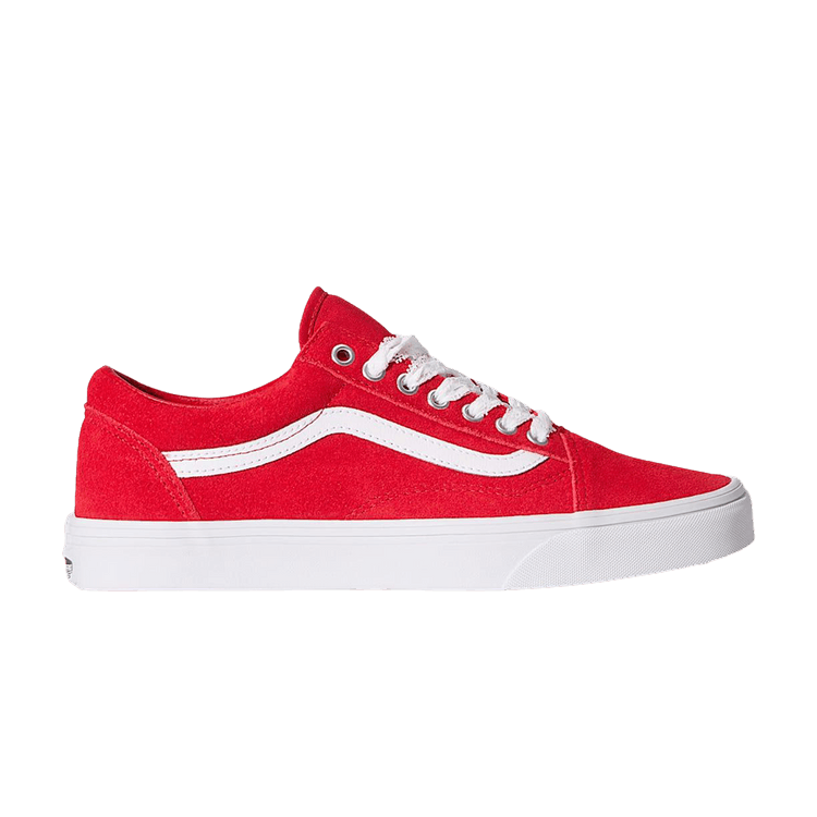 Vans Wmns Old Skool 'Pop Lace - Racing Red' — Pop Lace Racing Red