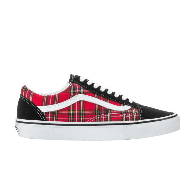 Vans Old Skool 'Plaid - Red' — Plaid Red