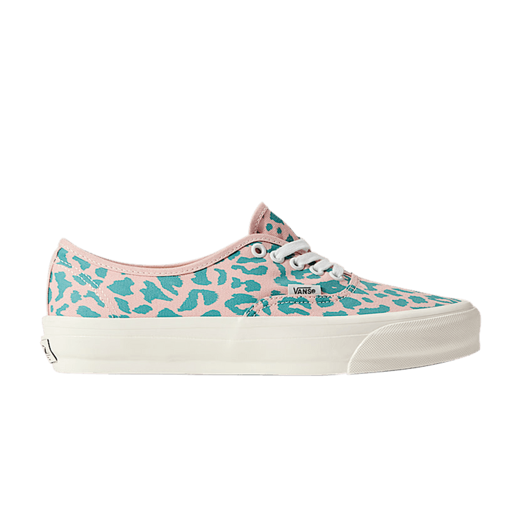 Vans Authentic 44 LX 'Cheetah Sepia Rose Pink' — Cheetah Sepia Rose Pink/Blue
