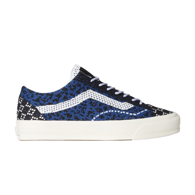 Vans Premium Old Skool 'Knit Pack - Cheetah Navy Blue' — Cheetah Navy Blue