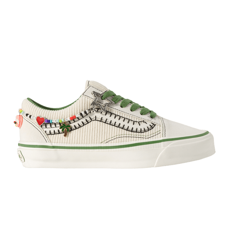 Cocona Hiraki x Vans Premium Old Skool 'Friendship Bracelet' — Cream White