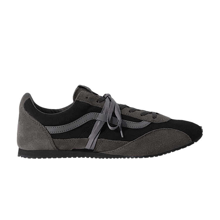 Vans Premium Super Lowpro 'Elevated Suede Black Dark Gray' — Elevated Suede Black / Dark Gray