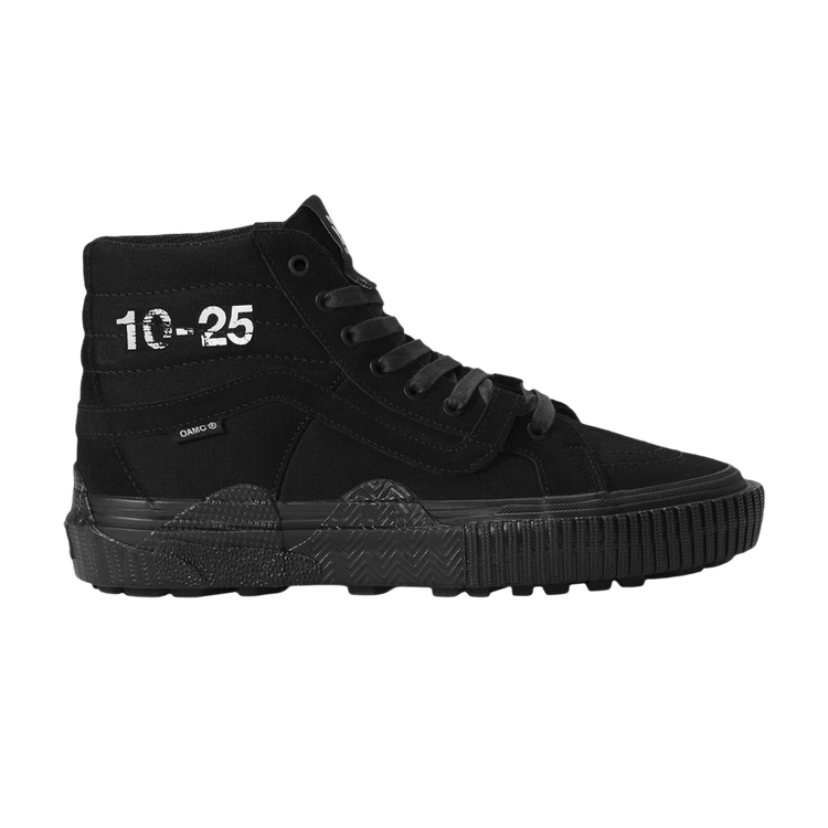 OAMC x WTAPS x Vans Sk8 Hi GL Lug 'Black' — Black