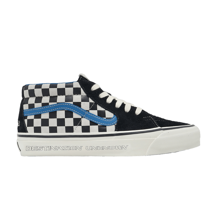 Liberaiders x Vans Sk8-Mid Reissue 83 LX 'Destination Unknown' — Blue/Marshmallow