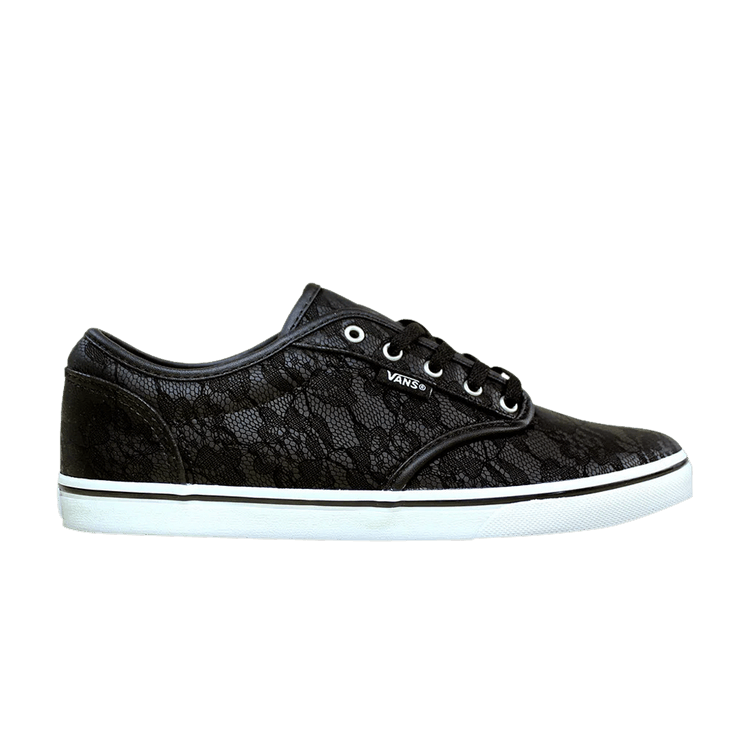Vans Wmns Atwood Low 'Lace - Black' — Black