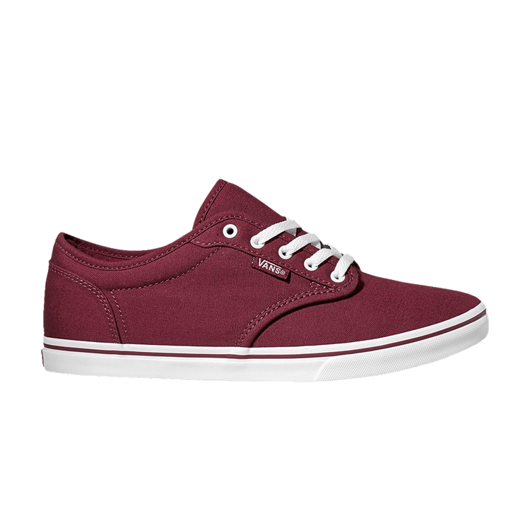 Vans Wmns Atwood Low 'Burgundy' — Burgundy/White