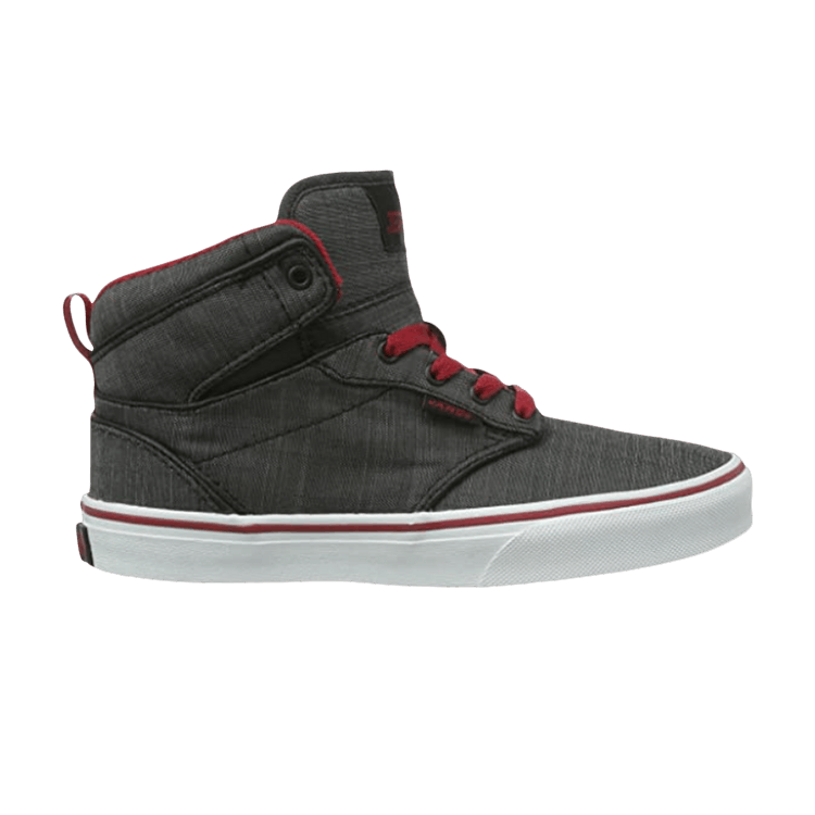 Vans Atwood High Kids 'Black Chili Pepper' — Black/Chili Pepper/White