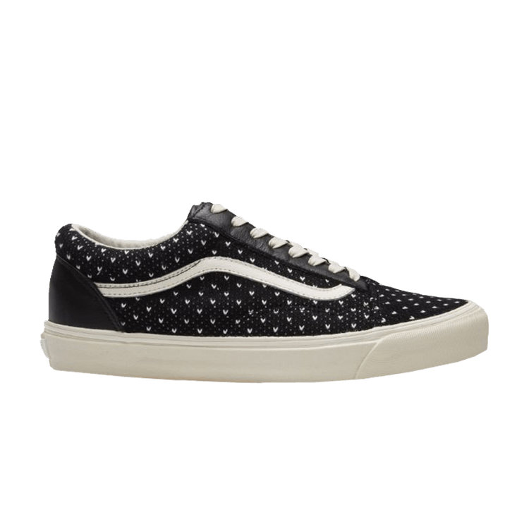 END. x Vans OG Old Skool LX 'Nordic Wool Pack' — Black/Knit/Turtle Dove