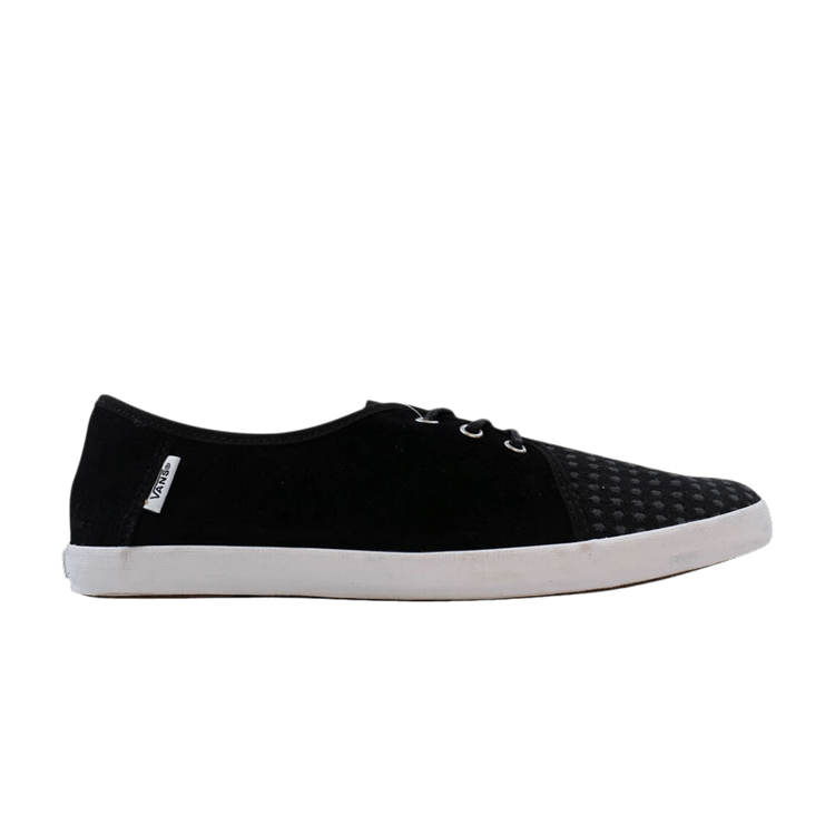 Vans Wmns Tazie Suede 'Black Dots' — Black/True White