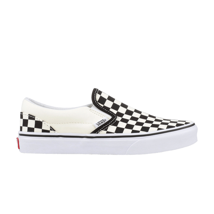 Vans Slip-On Kids 'Checkerboard' — Black/White