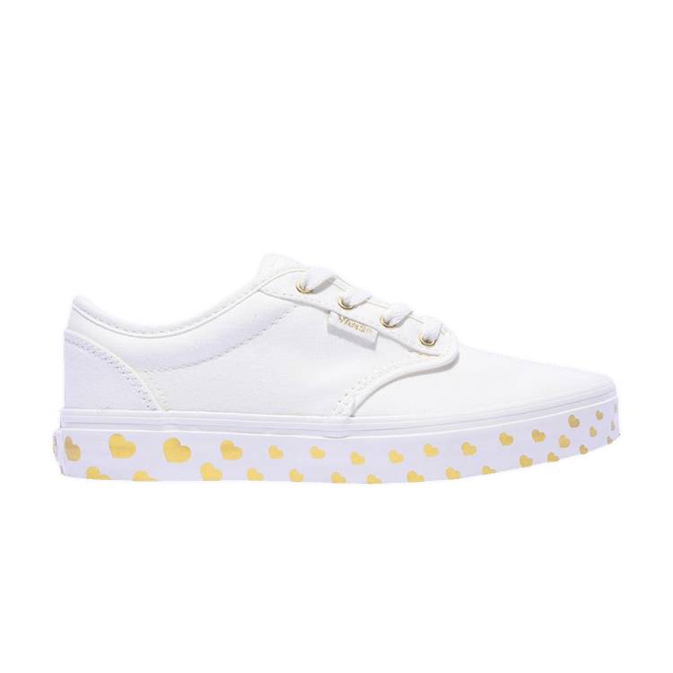 Vans Atwood Canvas Kids 'Gold Heart' — Gold Heart/White