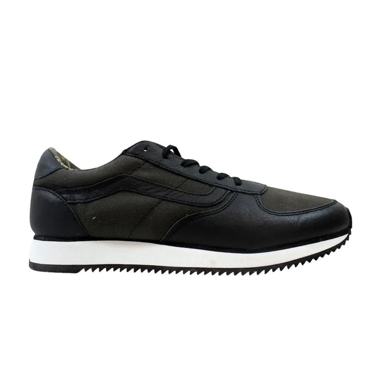 Vans Runner Suiting 'Black White' — Black/White