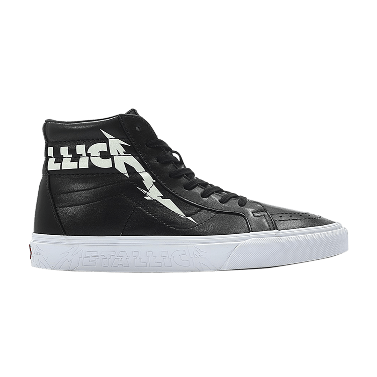 Vans SK8 Hi 'Metallica' — Black/Black