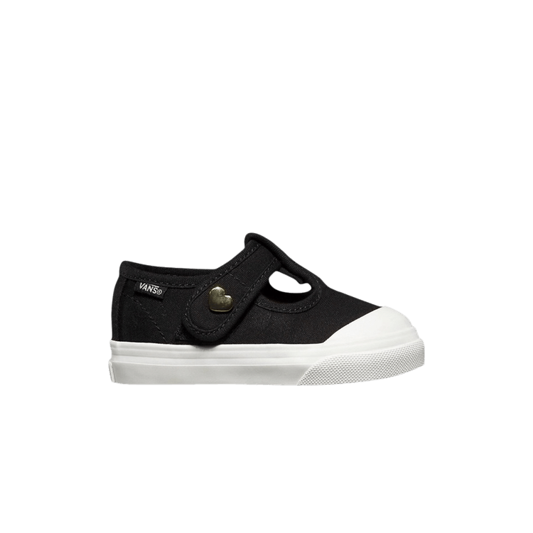 Vans Leena Toddler 'Heart - Black' — Black/Tan