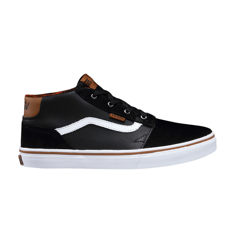 Vans Chapman Mid Kids 'Mixed - Black Tortoise Shell' — Black/Tortoise Shell