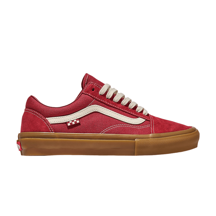 Vans Skate Old Skool 'Red Gum' — Red/Gum