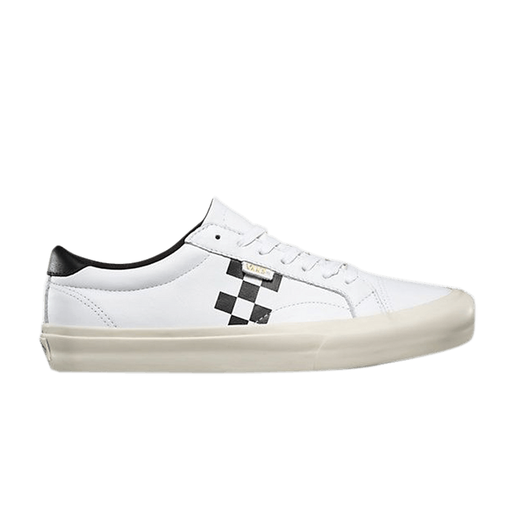 Vans Court 'Checker - White Black' — True White/Black/Marshmallow