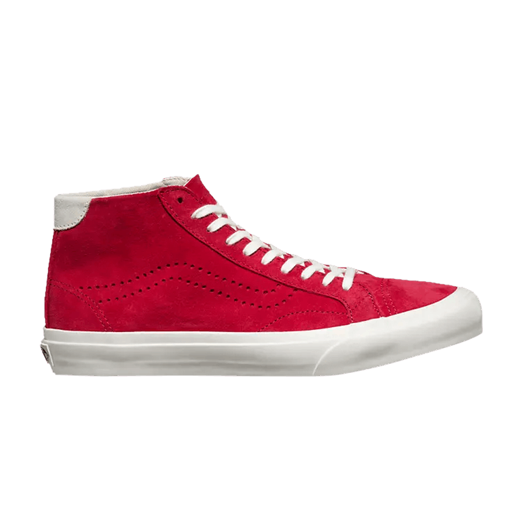 Vans Court Mid 'Pig Suede - Chili Pepper' — Chili Pepper