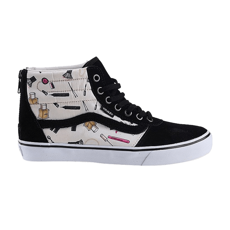Vans Wmns Milton High Zip '90'S Black Delicacy' — Black/Delicacy